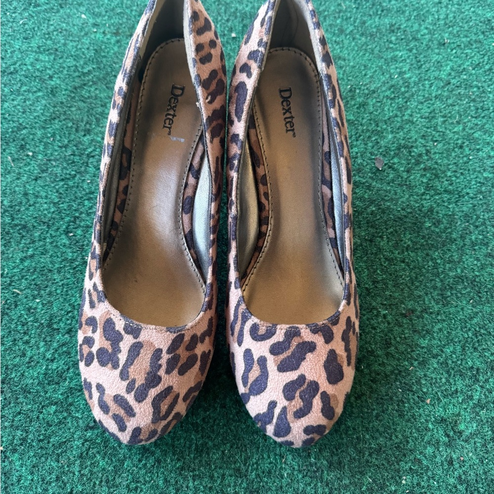 Dexter Women's Leopard Print Heels